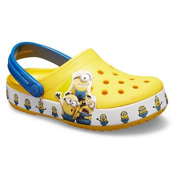 Crocs Fun Lab Minions Multi Clog Zlte - Detske Dreváky